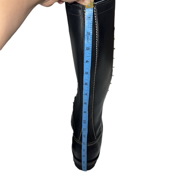 WESCO HIGHLINER 16” #100 VIBRAM LUG SOLE LACE UP MEN’S BOOTS SIZE 9 WIDE CALF - Picture 17 of 17